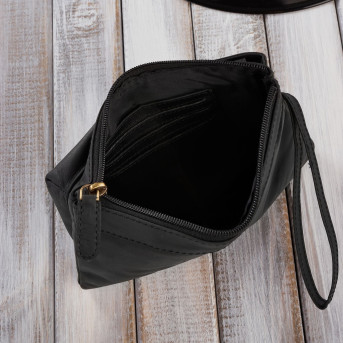 SASZETKA MĘSKA SKÓRZANA DO RĘKI VINTAGE PAOLO PERUZZI T-90-HBL