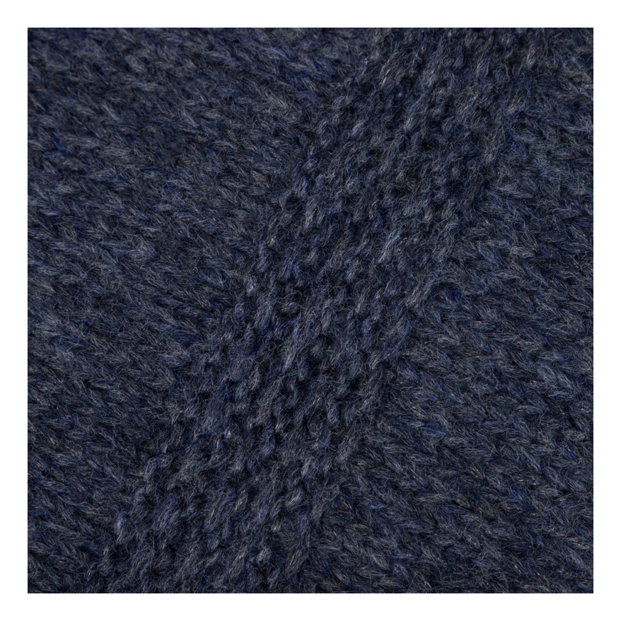 Szalik damski zimowy granatowy wełniany ciepły i uniwersalny D-03-DB