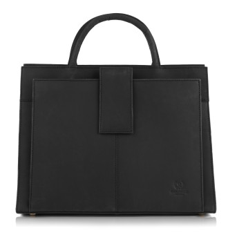 TOREBKA DAMSKA SKÓRZANA, AKTÓWKA DO RĘKI I NA RAMIĘ PAOLO PERUZZI T-94-HBL