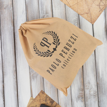 Listonoszka czarna torba na ramię dla mężczyzny ze skóry naturalnej