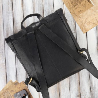 Plecak skórzany premium na laptopa do pracy biznesowy Paolo Peruzzi