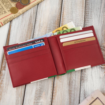 PORTFEL MĘSKI SKÓRZANY ITALIA AV-08-MC PAOLO PERUZZI