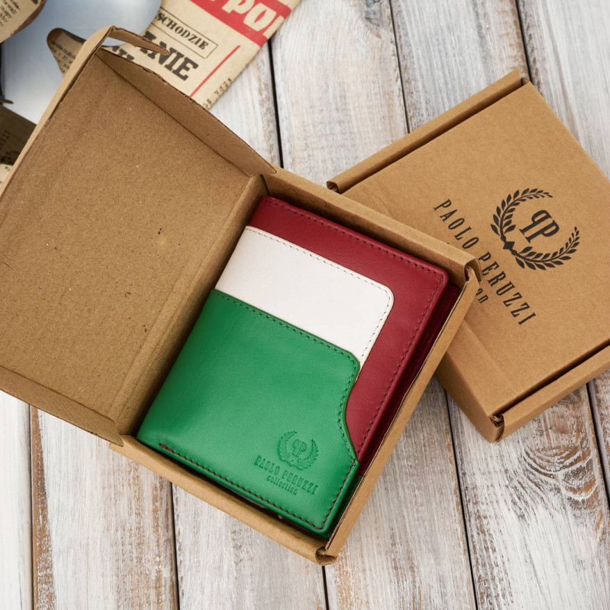 PORTFEL MĘSKI SKÓRZANY ITALIA AV-07-MC PAOLO PERUZZI