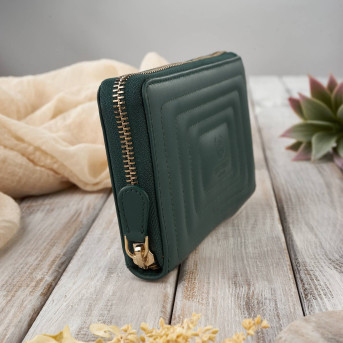 DAMSKI PORTFEL ZE SKÓRY NATURALNEJ KOPERTÓWKA PAOLO PERUZZI AV-05-GR