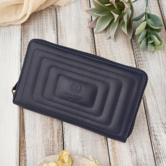 DAMSKI ELEGANCKI SKÓRZANY PORTFEL KOPERTÓWKA PAOLO PERUZZI AV-05-DB