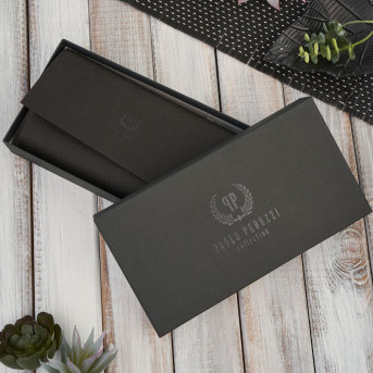 Portfel damski skórzany czarny Paolo Peruzzi T-09-G