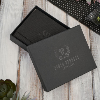 Portfel damski skórzany mały czarny RFID Paolo Peruzzi T-11-G