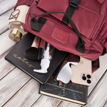 Plecak damski sportowy podróżny samolotowy A4 Paolo Peruzzi T-84-MR