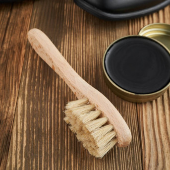 Szczotka do butów mazak drewniana końskie włosie Paolo Peruzzi W-11-MN