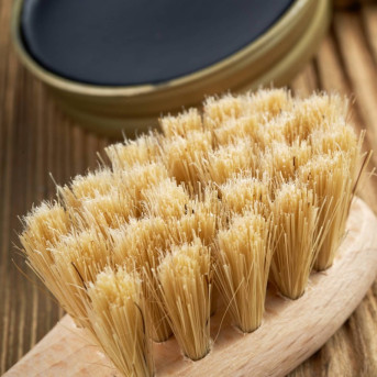 Szczotka do butów mazak drewniana końskie włosie Paolo Peruzzi W-11-MN