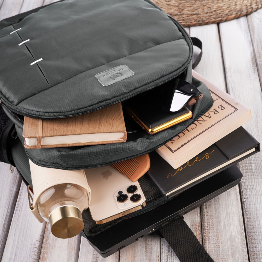 Plecak męski na laptopa wodoodporny turystyczny miejski Paolo Peruzzi