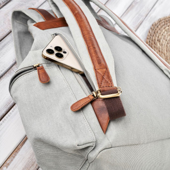 Plecak męski podróżny na laptopa weekendowy turystyczny miejski do szkoły pracy