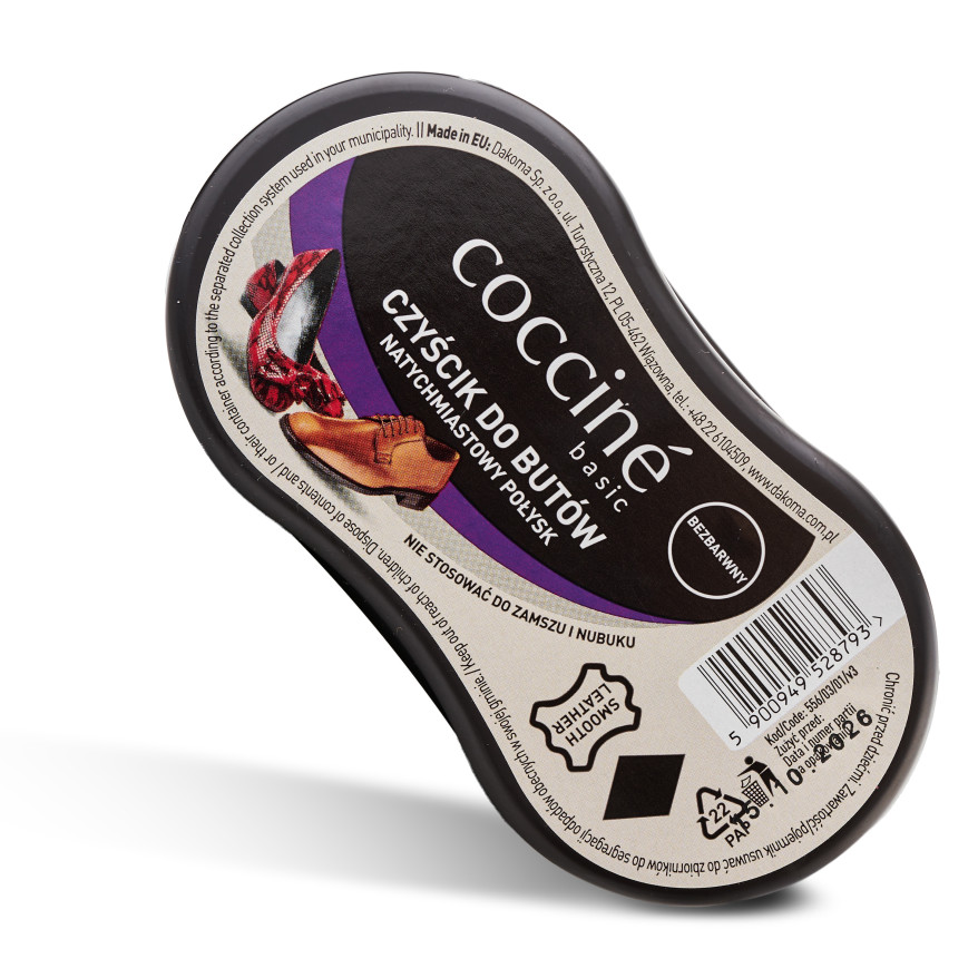 GĄBKA DO CZYSZCZENIA OBUWIA CZYŚCIK NABŁYSZCZACZ SKÓRY