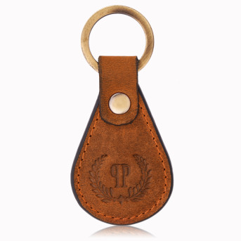 ZESTAW PREZENTOWY ZUP-96-OR SKÓRZANY PORTFEL DAMSKI T-05-OR I BRELOK T-85-HOR