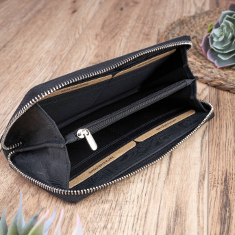 ZESTAW PREZENTOWY DLA KOBIET ZUP-38-BL PORTFEL SKÓRZANY T-08 I ETUI T-51