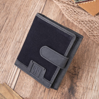 Zestaw prezentowy dla niego: TORBA NA RAMIĘ I PORTFEL SKÓRZANY VINTAGE ZUP-19-BL