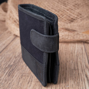 ZESTAW MĘSKI SKÓRZANY TORBA NA RAMIĘ DO PRACY I PORTFEL VINTAGE SKÓRZANY