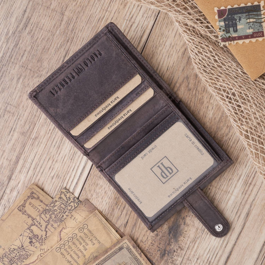 Zestaw upominkowy dla mężczyzny: plecak męski na laptopa i portfel męski ZUP-22