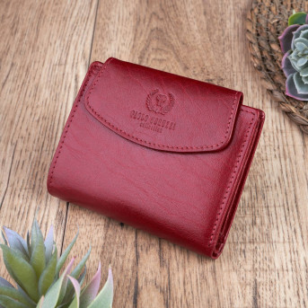 MODNY DAMSKI SKÓRZANY PORTFEL PAOLO PERUZZI RFID T-12-RD