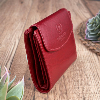 MODNY DAMSKI SKÓRZANY PORTFEL PAOLO PERUZZI RFID T-12-RD