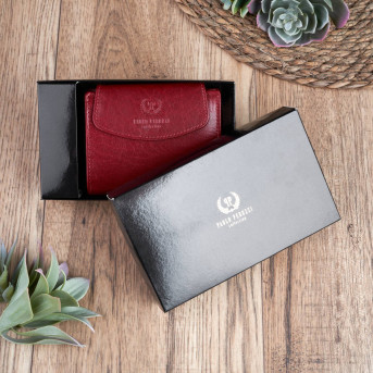 MODNY DAMSKI SKÓRZANY PORTFEL PAOLO PERUZZI RFID T-12-RD