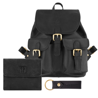 Skórzany plecak damski...