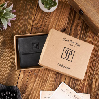 ZESTAW PREZENTOWY DLA NIEJ ZUP-100-BL PLECAK SKÓRZANY T-16-BL PORTFEL SKÓRZANY T-11-BL I BRELOK DO KLUCZY T-87-HBL