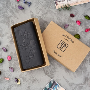 ZESTAW PREZENTOWY DLA NIEJ ZUP-101-BL PLECAK SKÓRZANY T-16-BL PORTFEL SKÓRZANY T-05-BL I BRELOK DO KLUCZY T-86-HBL