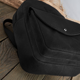 PLECACZEK DAMSKI CZARNY WEGAŃSKI PAOLO PERUZZI T-101-BL