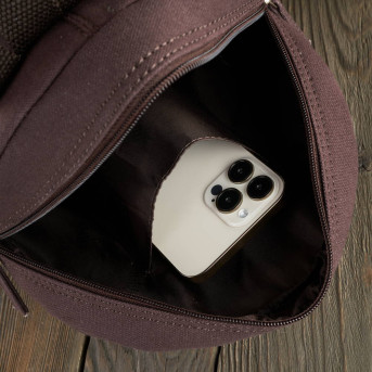 PLECACZEK DAMSKI BRĄZOWY WEGAŃSKI PAOLO PERUZZI T-101-BR