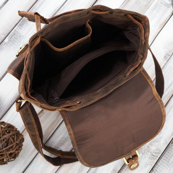 ZESTAW PREZENTOWY PLECACZEK DAMSKI I PORTFEL DAMSKI PAOLO PERUZZI ZUP-26-BR