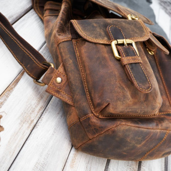 ZESTAW PREZENTOWY PLECACZEK DAMSKI I PORTFEL DAMSKI PAOLO PERUZZI ZUP-26-BR