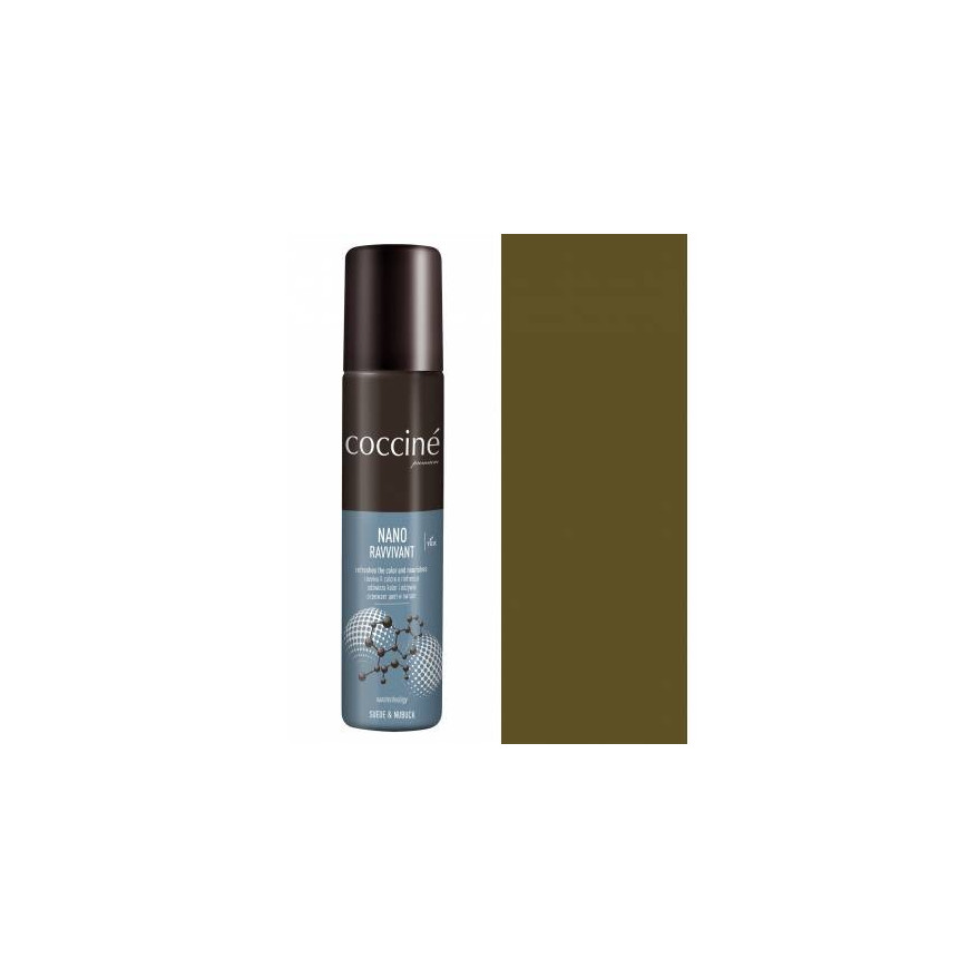 RENOWATOR DO ZAMSZU I NUBUKU NANO RAVVIVANT COCCINE OLIWKA 331 100 ML