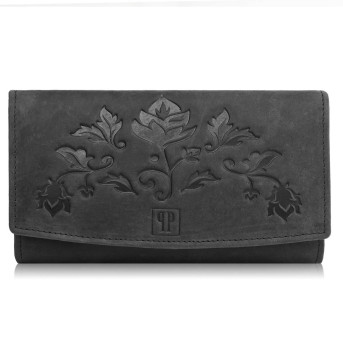 ZESTAW UPOMINKOWY DLA NIEJ ZUP-24-BL: PLECAK T-18-BL PORTFEL SKÓRZANY T-01-BL