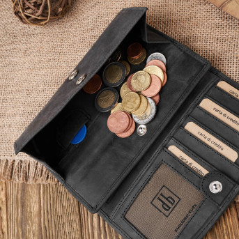 ZESTAW UPOMINKOWY DLA NIEJ ZUP-26-BL: PLECAK T-16-BL PORTFEL SKÓRZANY  T-01-BL