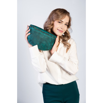 SKÓRZANA SASZETKA NA PAS VINTAGE PAOLO PERUZZI T-36-GR