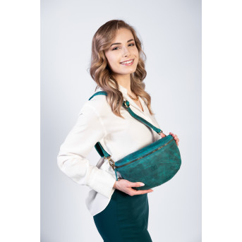 ZESTAW ZUP-56-GR SASZETKA SKÓRZANA T-36-GR PORTFEL T-05-GR