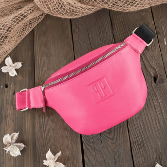 Portfel damski skórzany saszetka damska skórzana zestaw różowy