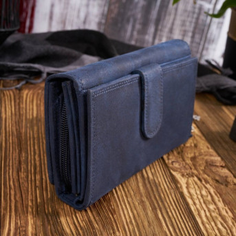 Portfel damski skórzany saszetka damska skórzana zestaw vintage