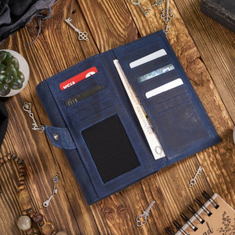 Portfel damski skórzany saszetka damska skórzana zestaw vintage