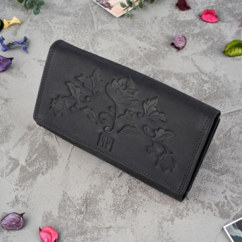 Portfel damski skórzany saszetka damska skórzana zestaw vintage