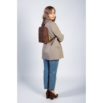 SKÓRZANY PLECAK DAMSKI PAOLO PERUZZI T-73-HBR