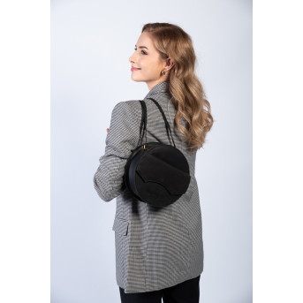 Torebka damska mała T-92-HBL torebka damska skórzana na ramię Paolo Peruzzi