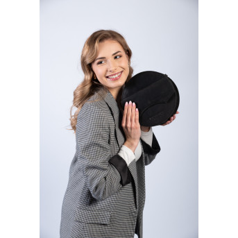 Torebka damska mała T-92-HBL torebka damska skórzana na ramię Paolo Peruzzi