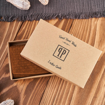 Portfel damski skórzany w stylu vintage duży pomarańczowy T-109-HOR