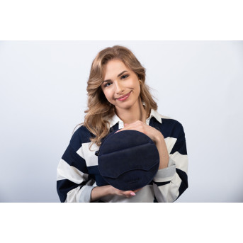 Torebka damska mała T-92-DB torebka damska skórzana na ramię Paolo Peruzzi