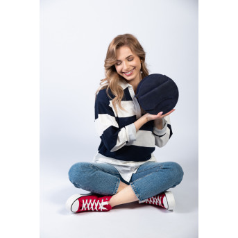 Torebka damska mała T-92-DB torebka damska skórzana na ramię Paolo Peruzzi