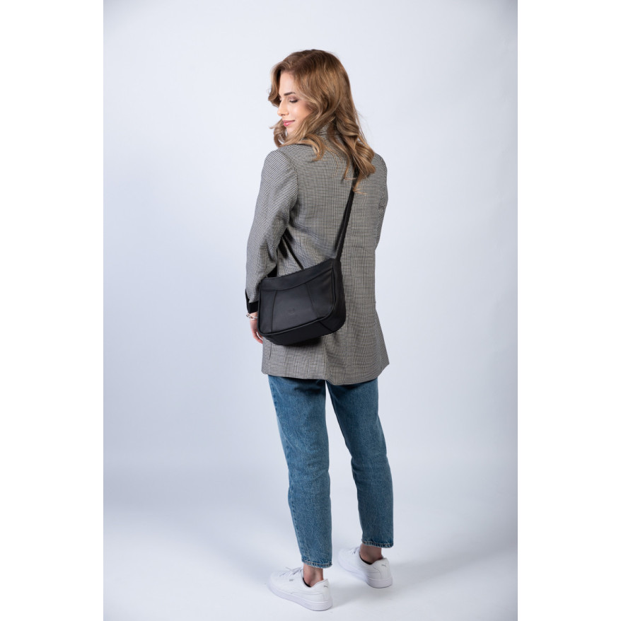 MAŁA SKÓRZANA TOREBKA DAMSKA PAOLO PERUZZI Z-54-BL