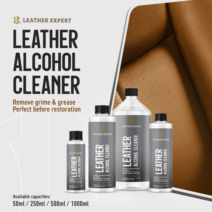 Leather Alcohol Cleaner - odtłuszczacz do skóry 500 ml Leather Expert