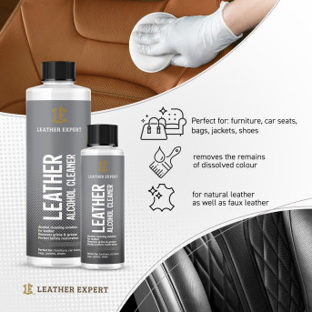 Leather Alcohol Cleaner - odtłuszczacz do skóry 500 ml Leather Expert
